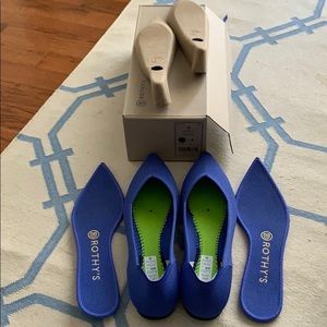 Rothy’s size 8 Cornflower Points